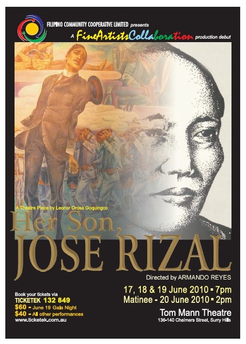 Her Son, Jose Rizal - June 2010